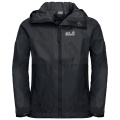 Jack Wolfskin Rain Jacket Rainy (wind and waterproof) phantom grey Kids